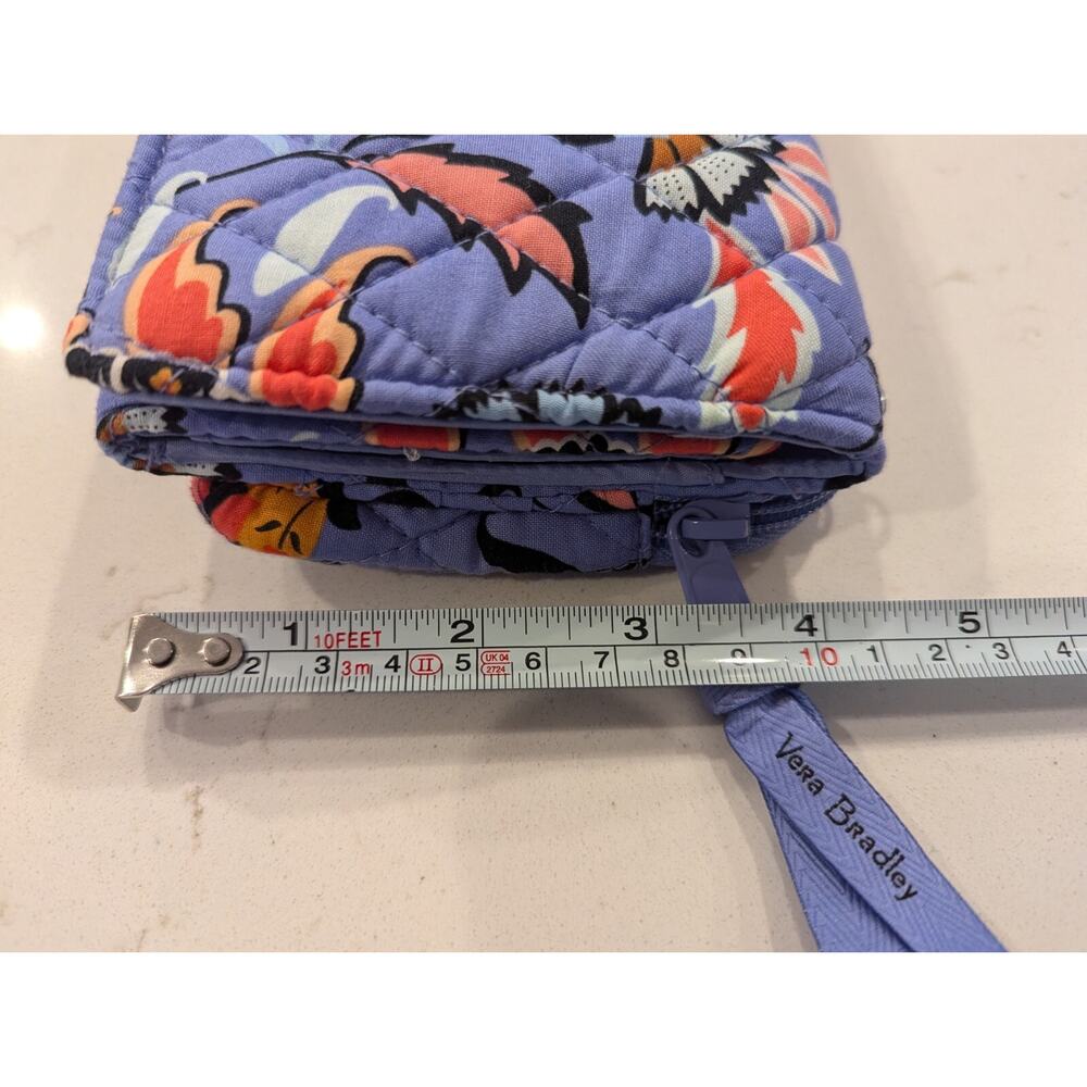 VERA BRADLEY RFID Wallet Crossbody Clutch Wristlet Mural Garden 25006-V78 - Picture 6 of 7